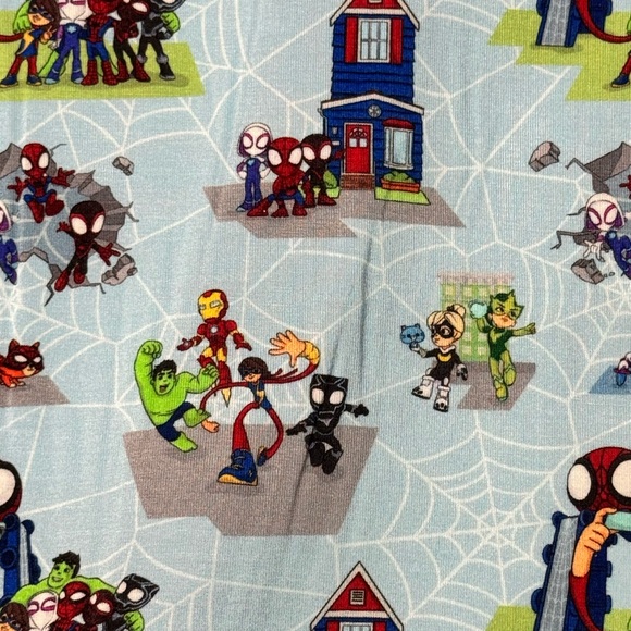 BOJC “Webs Up” Spidey and Friends Bamboo Zippy NB - Picture 3 of 4